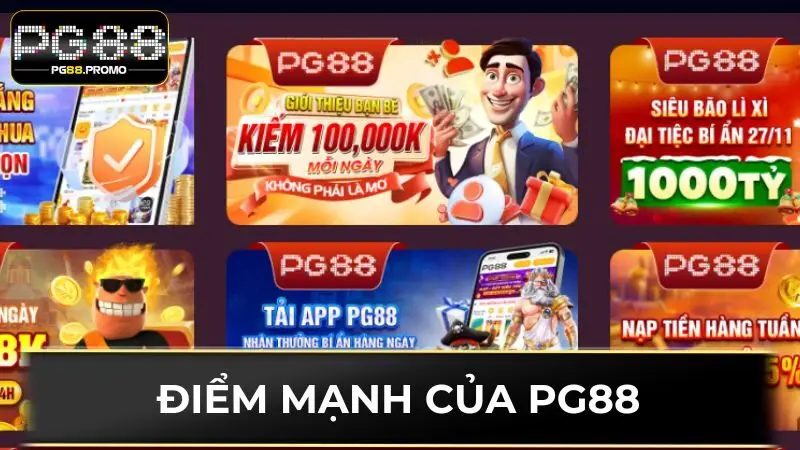 Những ưu điểm tạo nên sức hút khó cưỡng của PG88